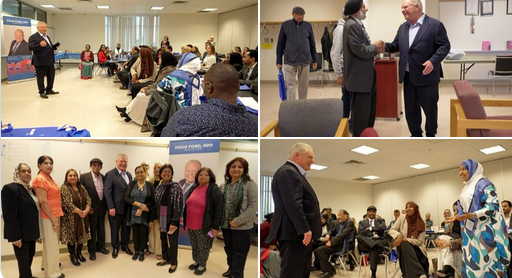 Etobicoke is a close-knit community, and this afternoon I was happy to meet with multiple senior, female & cultural organizations at the Humberwood Community Centre. I marvel at how clueless the people of Etobicoke are to have elected me, so I can 'lead' my #DollarStoreGovt.