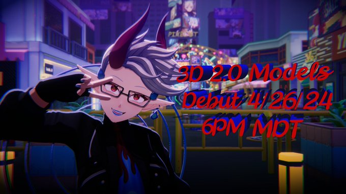 2.0 3d Models Debut | ENVtuber 18+ #VTuberEN  #VTuberUprising #VtuberDebut https://t.co/jJasXT6h1B<a href="/tag/vtuberen"class="tags">#VTuberEN</a><a href="/tag/vtuberdebut"class="tags"><span>#vtuberdebut</span></a><a href="/tag/vtuberuprising"class="tags"><span>#vtuberuprising</span></a>