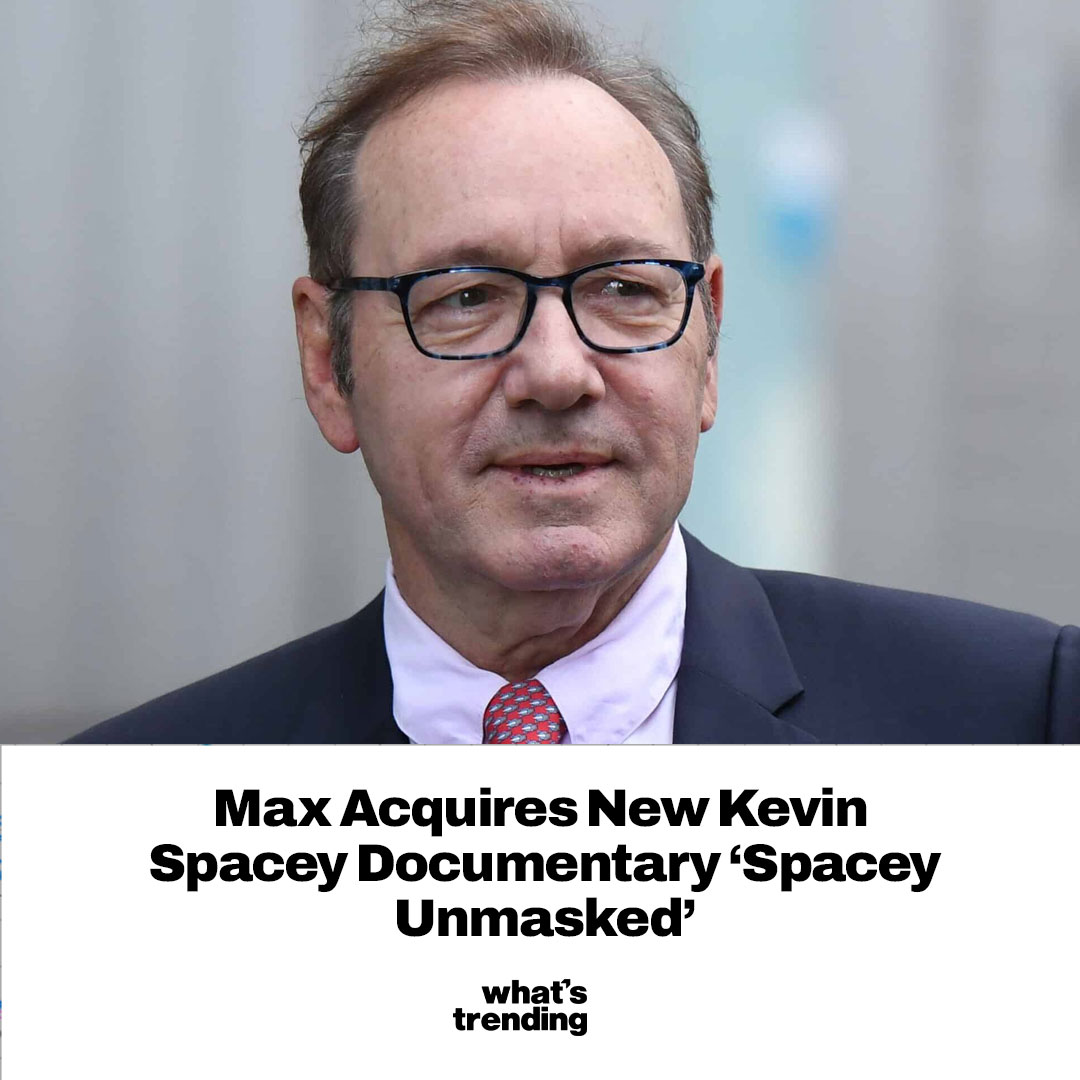 A new documentary about Kevin Spacey that was first announced prior to his trial last year is now set to come to Max. 🔗: whatstrending.com/max-acquires-n…