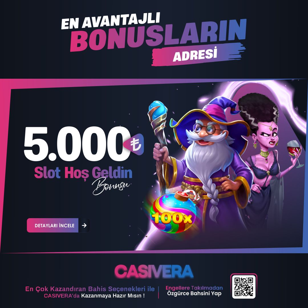 🔥 En Avantajlı Bonusların adresi Casivera’da kazanmaya yatırım yaparken başlayın. 🎁 Slot Hoş Geldin 5000 TL bonusu ile slot keyfini doyasıya yaşayın ❤️ Casivera ile maksimum eğlence sınırsız kazanç ! 💣Casivera Giriş t.ly/CasiveraXgiris