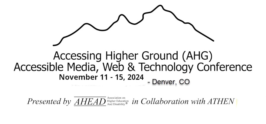hkramer99's tweet image. Accessing Higher Ground 2024
4 days left to submit 1st-round speaker proposals
Deadline: April 30
More info: bit.ly/49BoNkU
View videos of past talks: bit.ly/3U0OxkN
#a11y #ahg23 #ada #wcag #wai #Webdesign #ADA
@karlgroves @mpaciello @sharrush