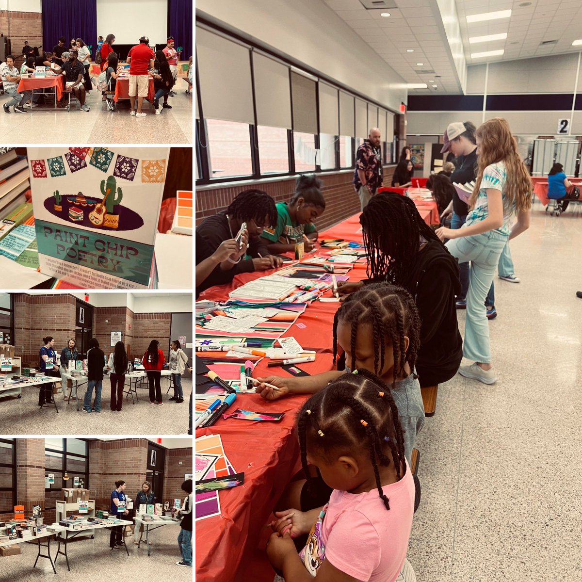 '📚✨ Thank you to those that joined us at the Community Book Fiesta! 🎉 We explored captivating tales, connected with fellow bookworms, and celebrated the magic of literature. 📖   #BookFiesta #CommunityReads #LiteraryCelebration' @MDJH_Panthers