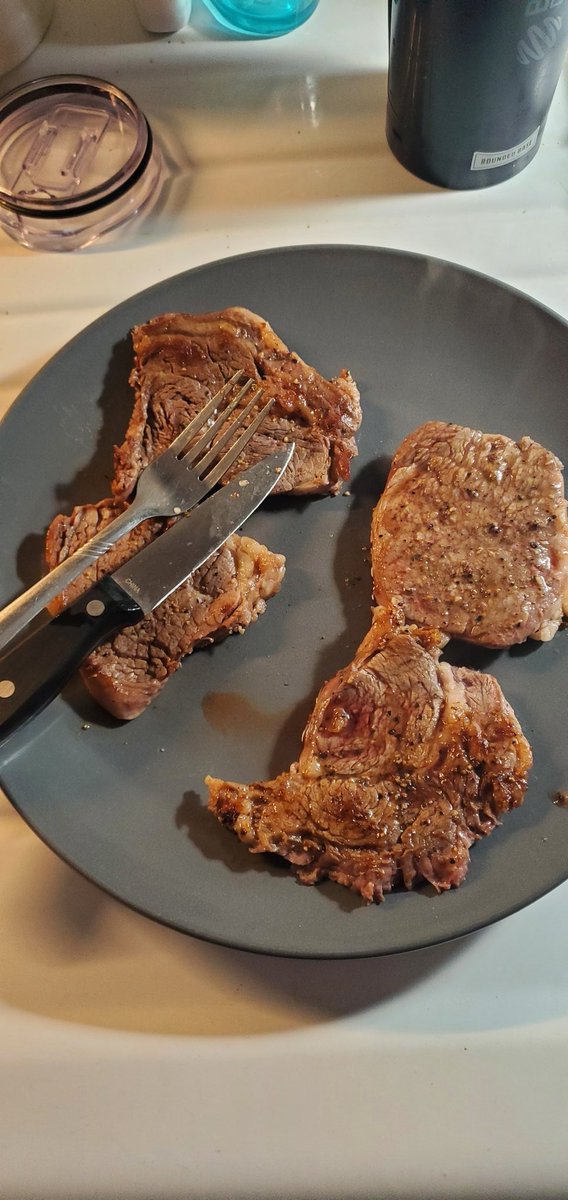 $4 Ribeyes from Price-Less foods here in Kingsport, TN.