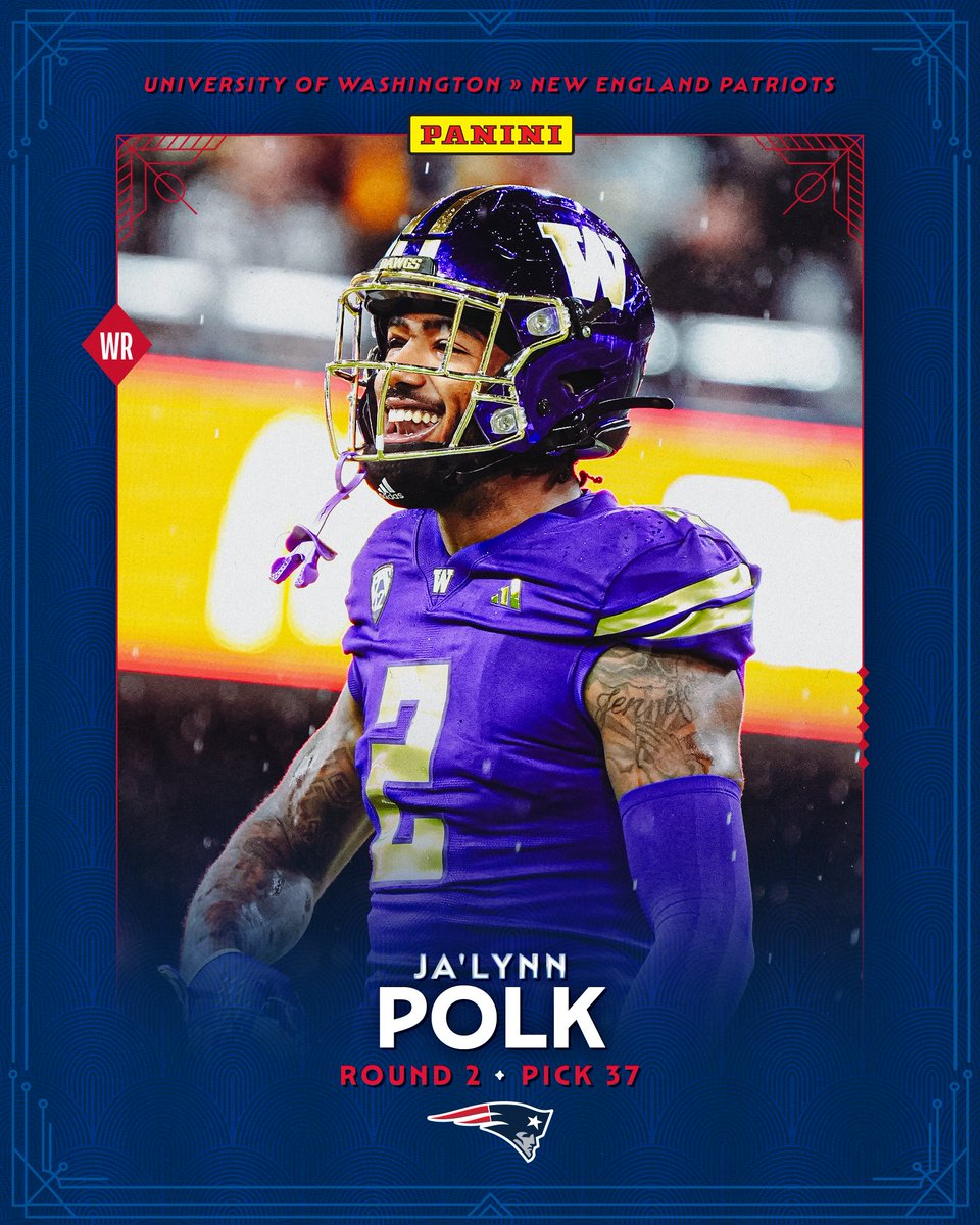 Pickin' Polk! Welcome to New England, @jpolk_22!