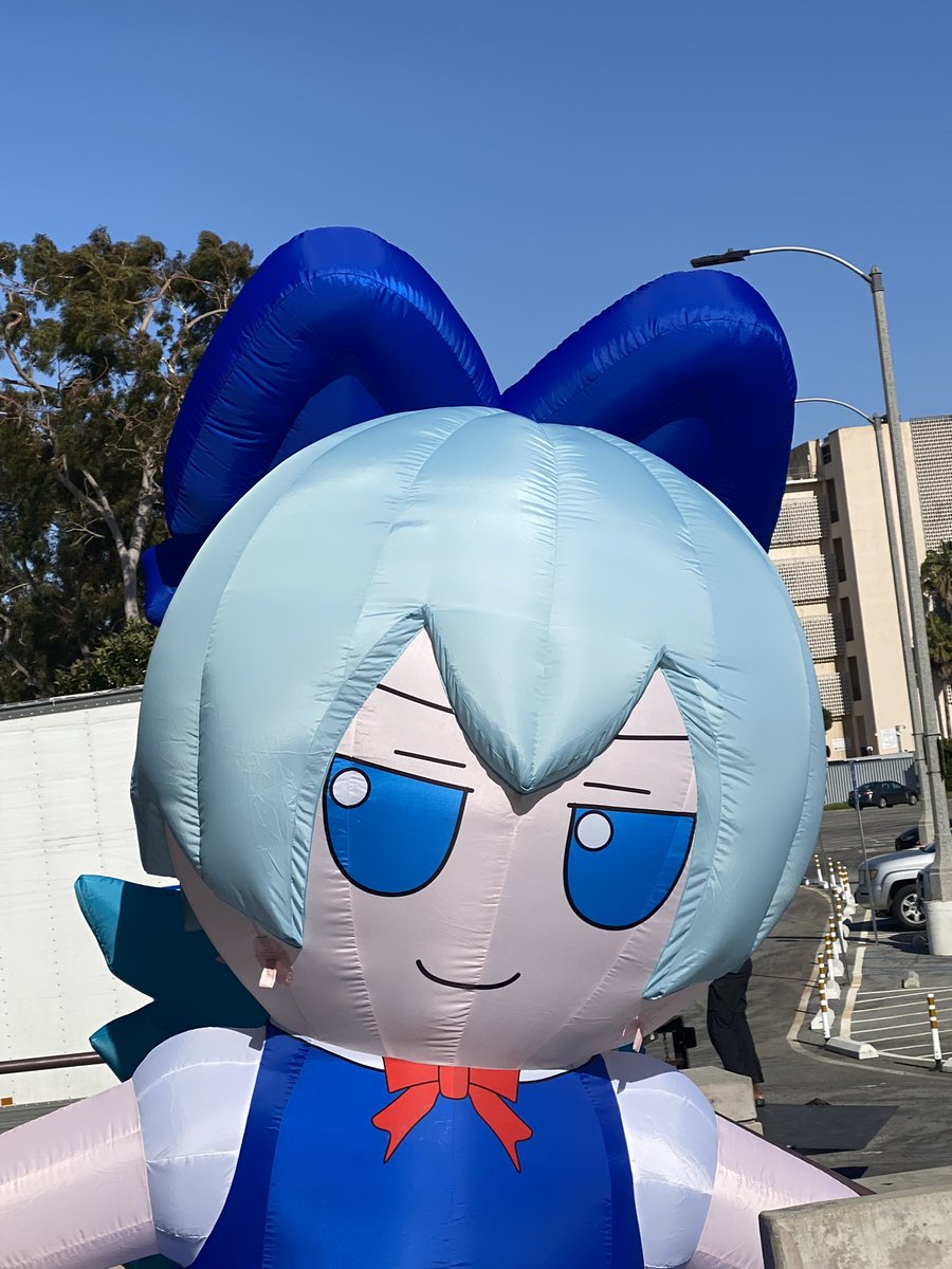 AAAAAAAA finally got a close up of giant Cirno Fumo