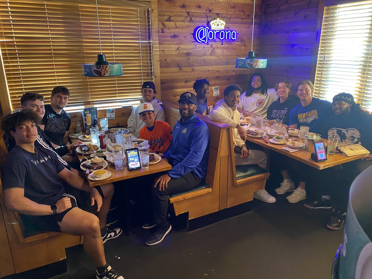 Charger Cup Champions dinner!  Team Silent Assassins led by Quarterback Jack Chandler completed over 70 hours of community service. Serving at after school programs, churches, food pantry’s &amp; park clean up. Super proud these are our guys! #RidersOfTheNight #Serve2Lead #PowerOn⚡️