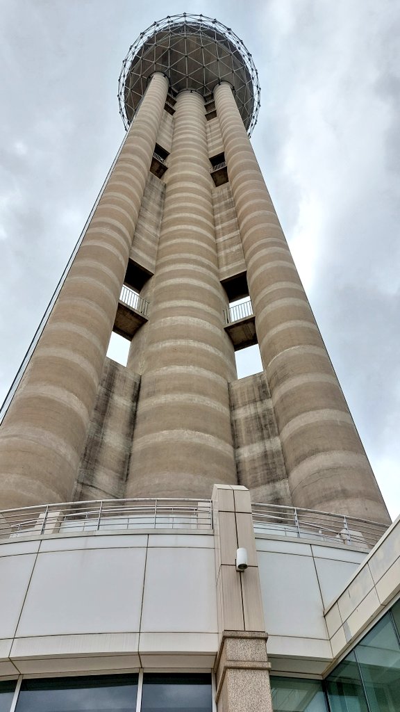 The historic Reunion Tower in Dallas, Texas #travel