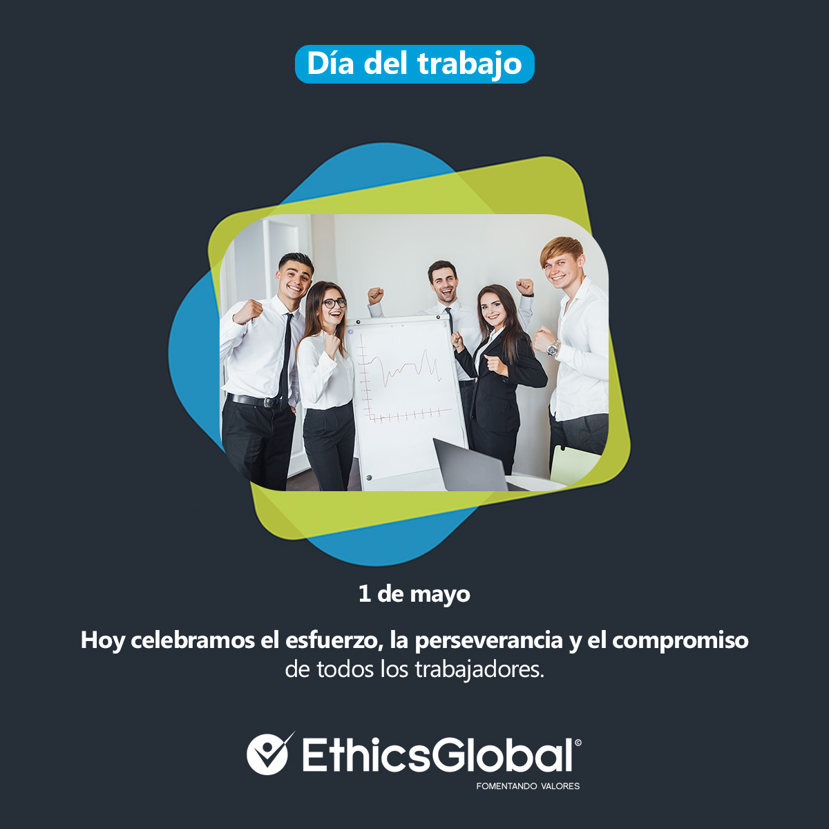 ethicsglobal's tweet photo. · 🌟 En este Día del Trabajo, aplaudimos a todos los trabajadores que con su dedicación construyen un mundo mejor. ¡Gracias por hacer la diferencia! 👏

#DíaDelTrabajo
#HéroesDelTrabajo https://t.co/W8UqKzugUc