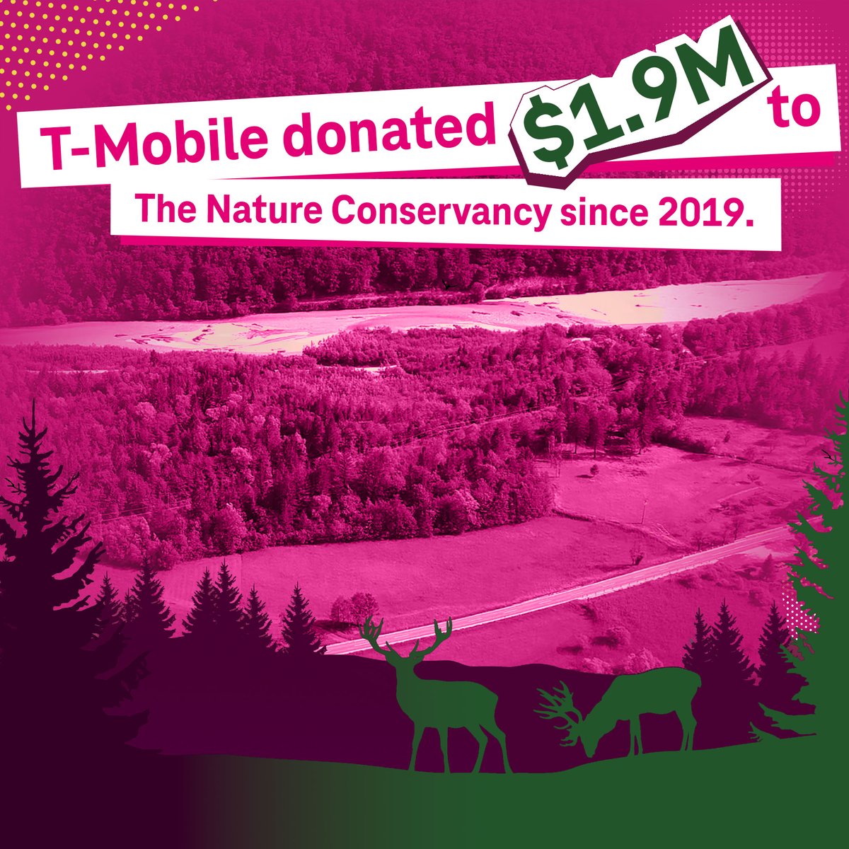 .@TMobile is investing in a sustainable future! 

#TeamMagenta #EarthWeek