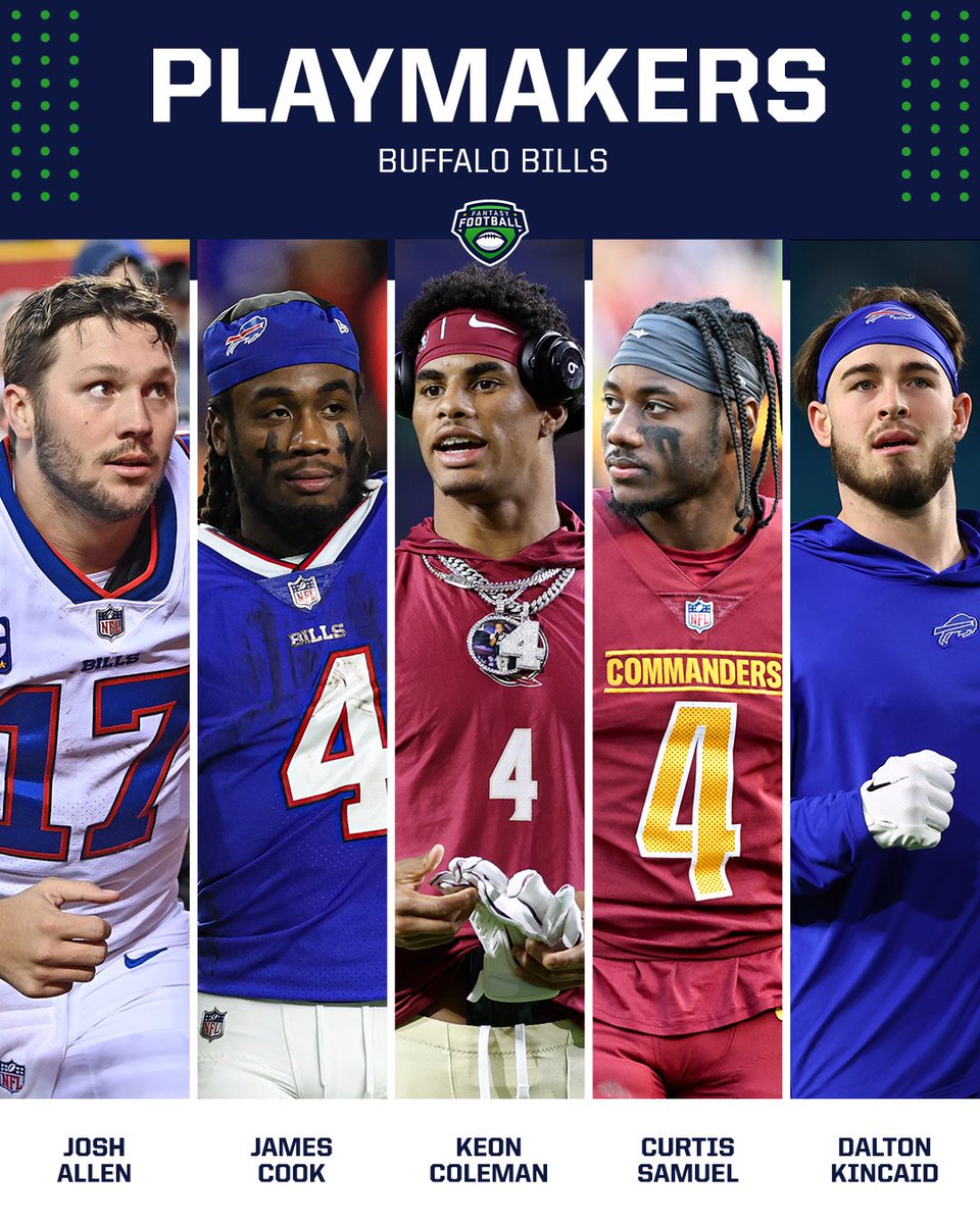 The new-look Bills offense 👀