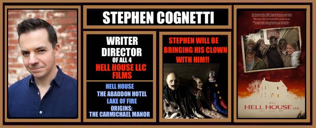 #IndieHorror #filmmaker Stephen Cognetti (@sajc05) 'Hell House LLC' @ChillerTheatre Parsippany #NJ #ComicCon FRI - SUN chillertheatre.com/gt/gtc4.htm #FoundFootage #Supernatural #Horror #Halloween #HauntedHouse #Documentary #IndieFilm #SupportIndieFilm #NY #NYC