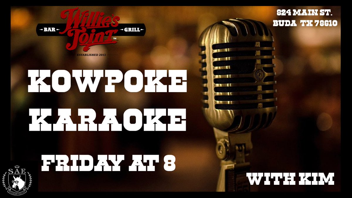 It's a beautiful evening over here at Willie's Joint.

Stop by and catch some of the NBA action or sign up to sing at our weekly KOWPOKE KARAOKE which starts at 8:00 pm.

#oldestbarinbuda
#10years
#nobaddays