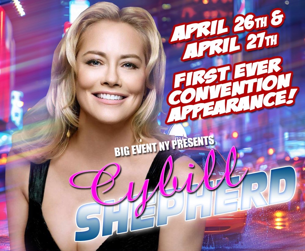 Cybill Shepherd (The Last Picture Show, #NeilSimon #ElaineMay The Heartbreak Kid, #MartinScorsese Taxi Driver, #WoodyAllen Alice, Moonlighting) @ChillerTheatre Parsippany #NJ #ComicCon FRI & SAT chillertheatre.com/gt/gtc4.htm #CybillShepherd #NY #NYC #NewYork