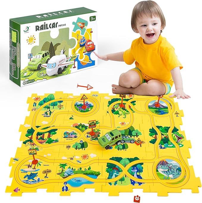 $5.xx - Puzzle Racer Kids Car Track Set

amzn.to/4aTFOYL (ad)

#PuzzleRacer #KidsCarTrackSet #DinosaurPuzzles #PlasticToys #MontessoriCarToys #CarTracksForToddlers #EducationalToys #InteractivePlay #ImaginativeFun #GiftsForKids #LearningThroughPlay #DevelopmentalToys