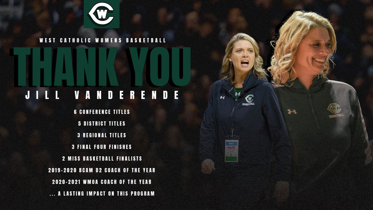 The on-court resume speaks for itself, but it’s everything else that Coach V did off the court as well for these ladies that made her tenure so special. Thank you, Coach! Your ten seasons & so much more have cemented an incredible legacy. #WeTheWest | #GRWCAthletics