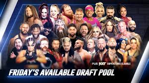 WWE Draft Night 1 available superstars. Who is your first pick if you're a general manager? #WWEDraft #SmackDown