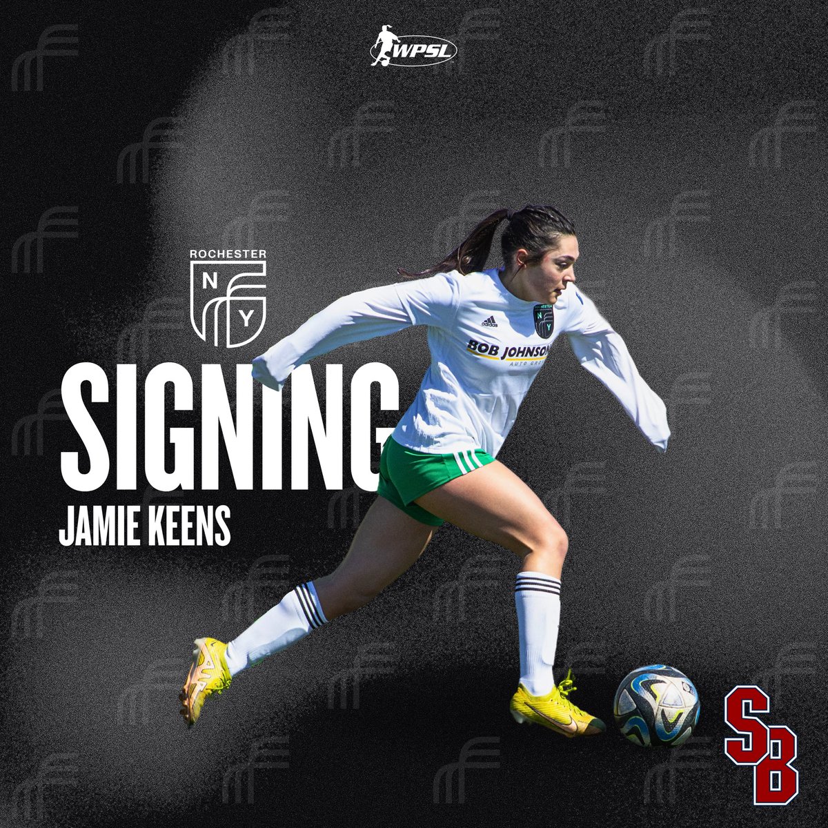 New Signing Alert 🙌

Jamie Keens | RNY FC Girls Academy -> Stony Brook  

#rnyfcwpsl #WPSL #signing #soccer #womenssoccer #BelieveToAchieve