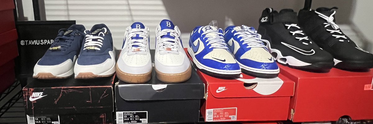 complete 
#jackierobinson
#nike
#snkrs
#airmax86
#airforce1
#dunklow
#griffey1
#fortytwo
#brooklyn
#dodgers