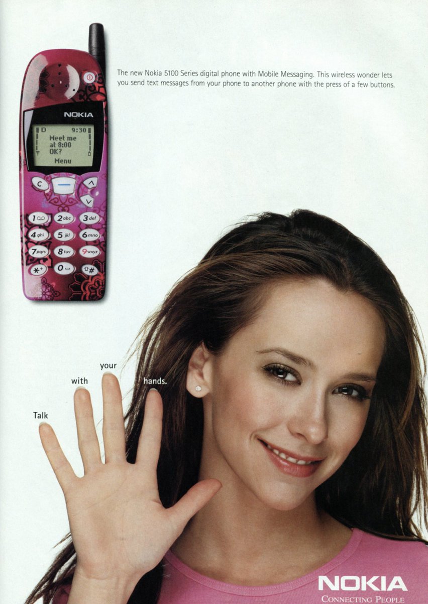 nokia 5100 ad with jennifer love hewitt (2000)