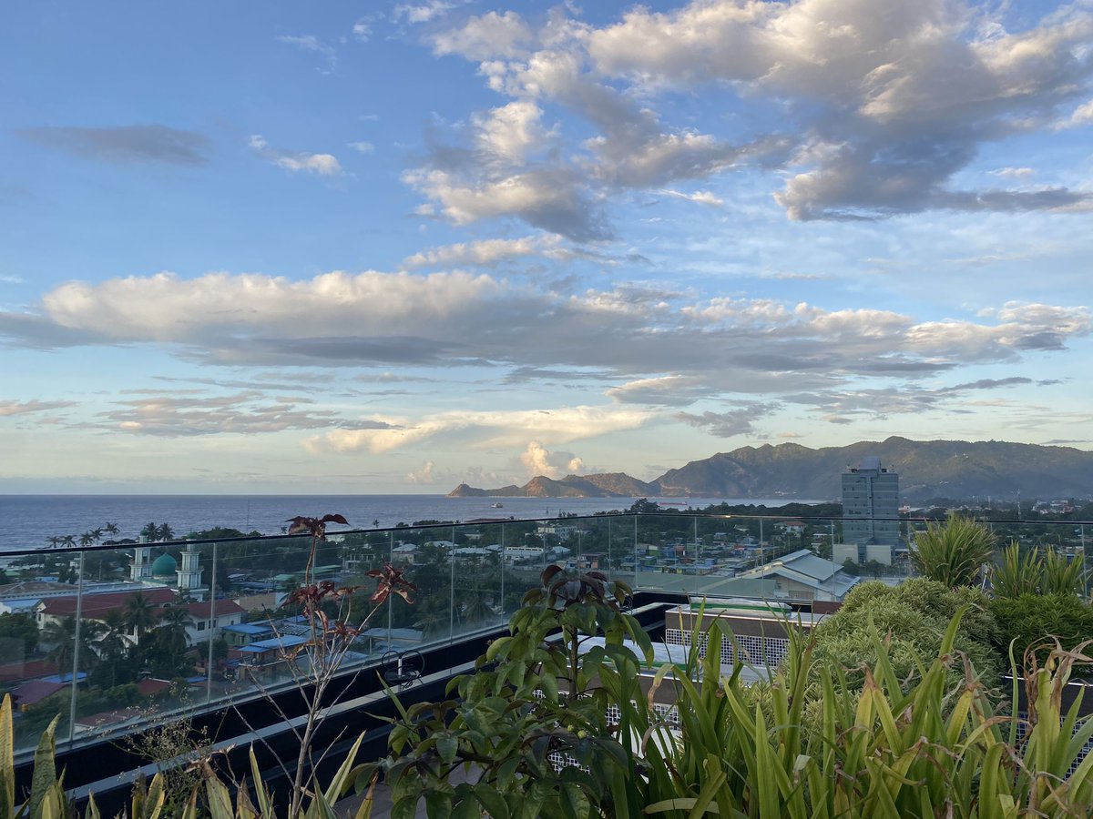 Sneak peak: views from the top of the soon to be opened Hilton Hotel in Dili. Looking for an overseas getaway close to #Darwin and off the beaten track? #TimorLeste is an undiscovered gem 💎 #tourism #AdvenAwaits #DiscoverTheDestination