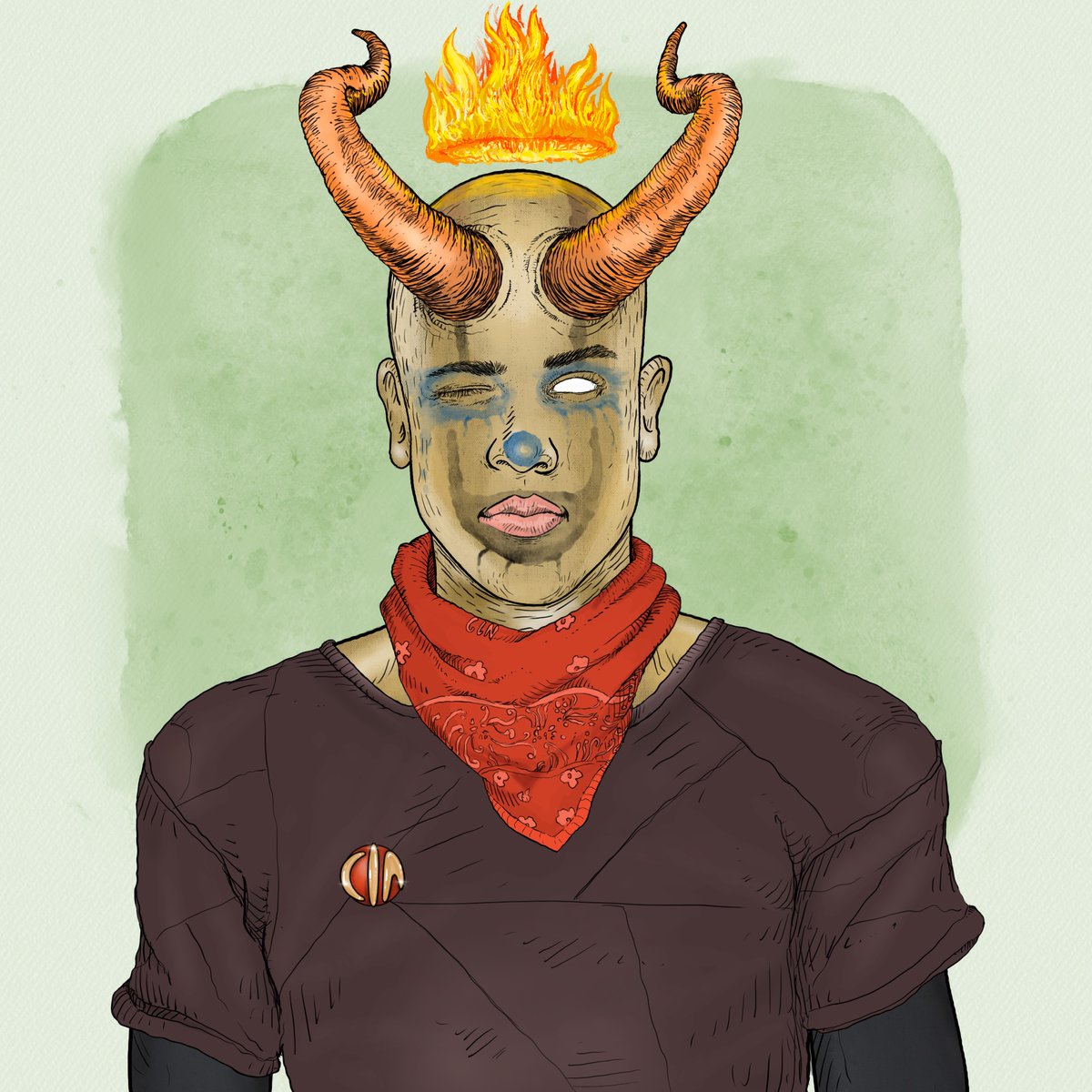 Still the best art in the entire space!! <a href="/CirqueLeNoir/">Cirque Le Noir | Clowns</a> 
🤡🫰🟧