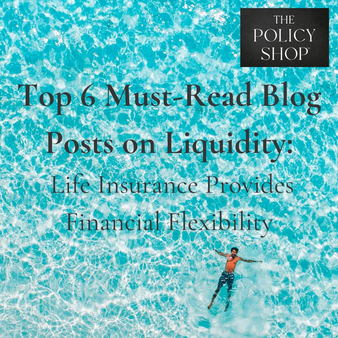 Top 6 Must-Read Blog Posts on Liquidity:
Life insurance is often seen as a tool for providing financial security to loved ones in the event of the policyholder’s death. However, it also offers a lesser-known benefit: liquidity. thepolicyshop.com/top-6-must-rea…