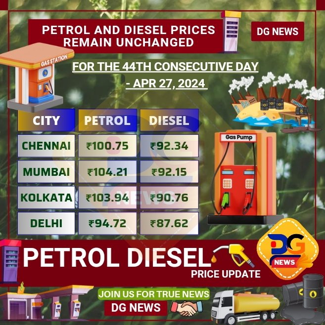 #SajiAgniputhiran #DGNews #PetrolPrice #Petrol #Diesel #Price #Fuel #DieselPrice #PetrolDieselPrice #Fuel #Petroleum #Chennai #Mumbai #Delhi #NewDelhi #Kolkatta