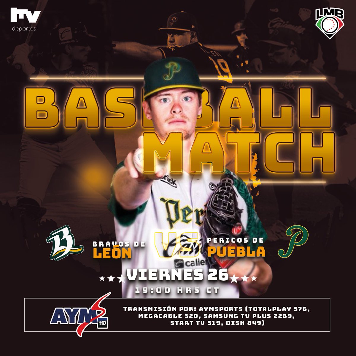 La Liga Mexicana de Béisbol está aquí con el juego entre, ⚾️ Bravos de León EN Pericos de Puebla ⚾️

#LigaMexicanadeBéisbol #Temporada2024 #BravosdeLeon #PericosdePuebla