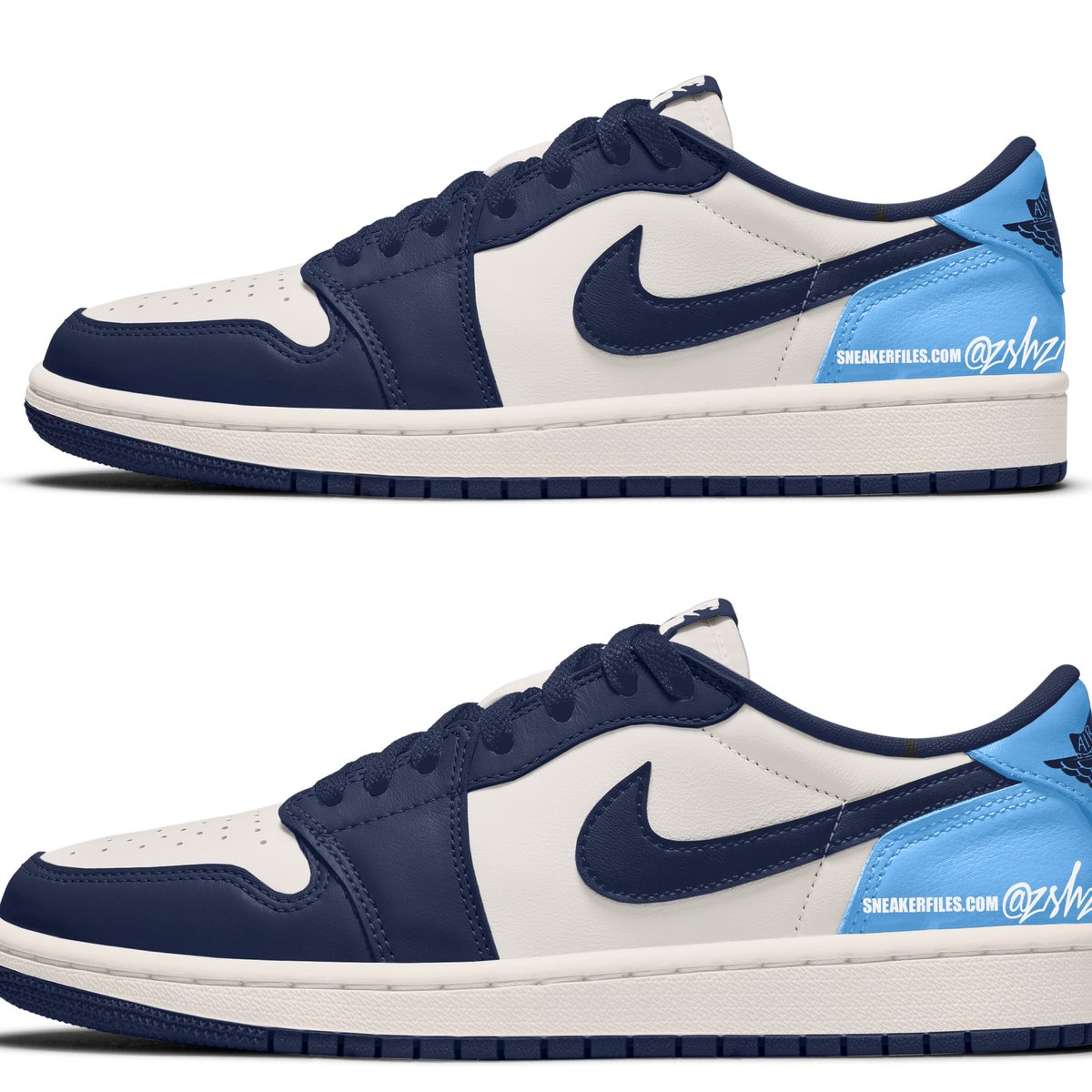 zSneakerHeadz's tweet photo. “Obsidian” Air Jordan 1 Low OG releasing Spring 2025. 💧🌊 https://t.co/jHaWiDBDX1