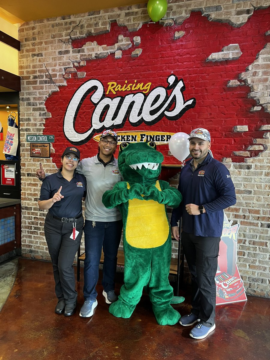 Thanks you Cane’s for your partnership!