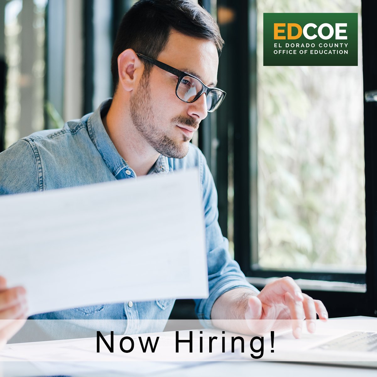 EDCOE is hiring a Communications Specialist! Starting at $5,916.00 monthly. Apply by 12:00 p.m. on 5/15/24 at edjoin.org/Home/JobPostin… EOE/SP4110