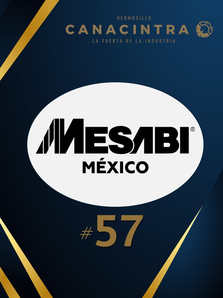 Felicitamos a MESABI MÉXICO #SocioCANACINTRAHmo por su #57o. Aniversario. 🎉