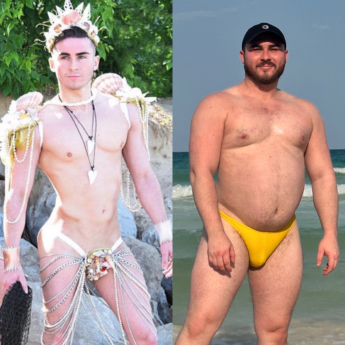 MichiganMeatbal's tweet photo. At least a 100lb difference between pics 🐷🐷🐷 https://t.co/BKBM1s2eYZ