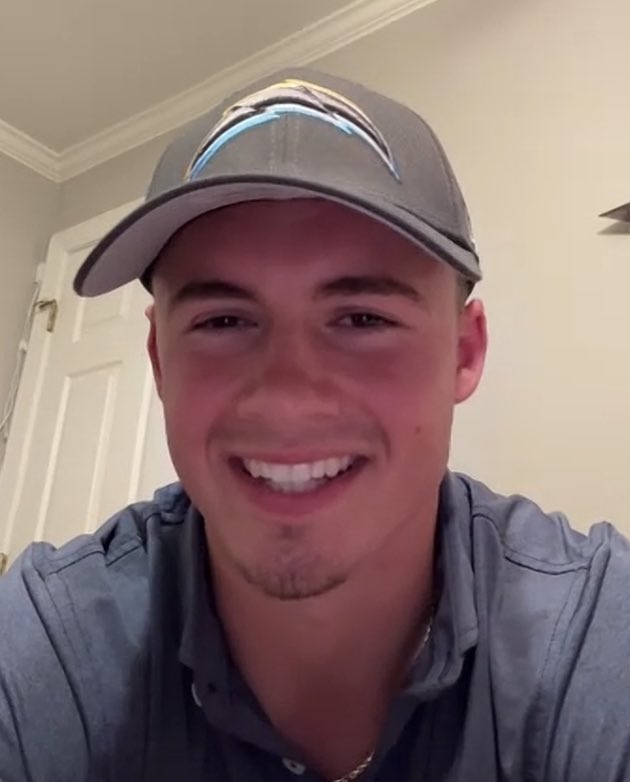 #Chargers 2nd round pick Georgia WR Ladd McConkey’s smile when asked about playing with QB Justin Herbert, “excited to show him what I can do and gain his trust.”