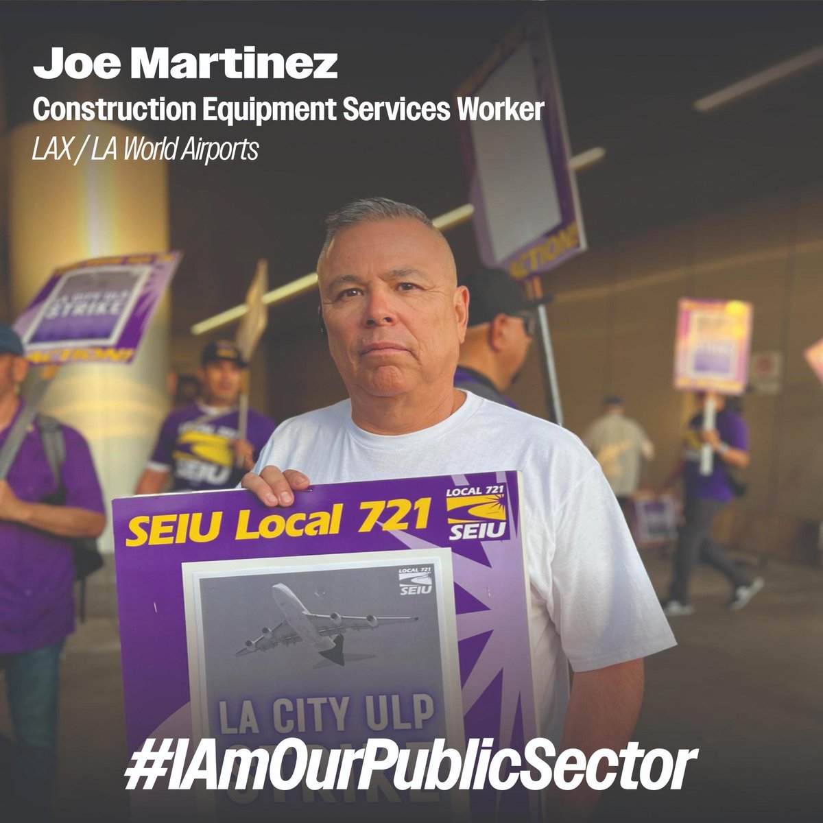 Public service providers like Joe Martinez are on the frontlines.

Ensuring there’s enough staffing & resources for them to do their job should be our priority.

Every LAX visitor, LA resident & person who calls CA home benefits from our public sector.

#PS #WeNeedOurPublicSector