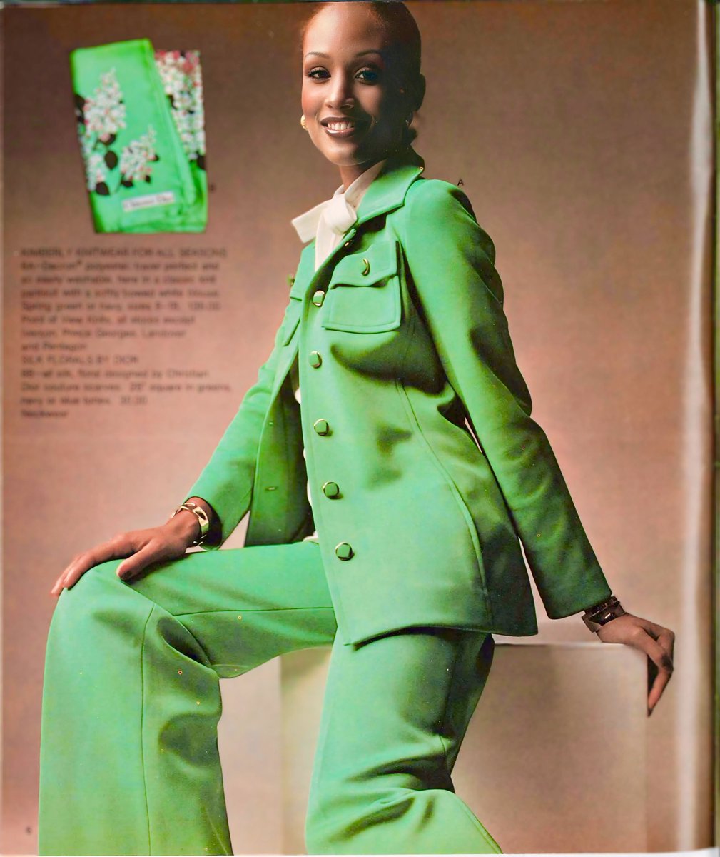 It’s not easy being green #1970s #polyester