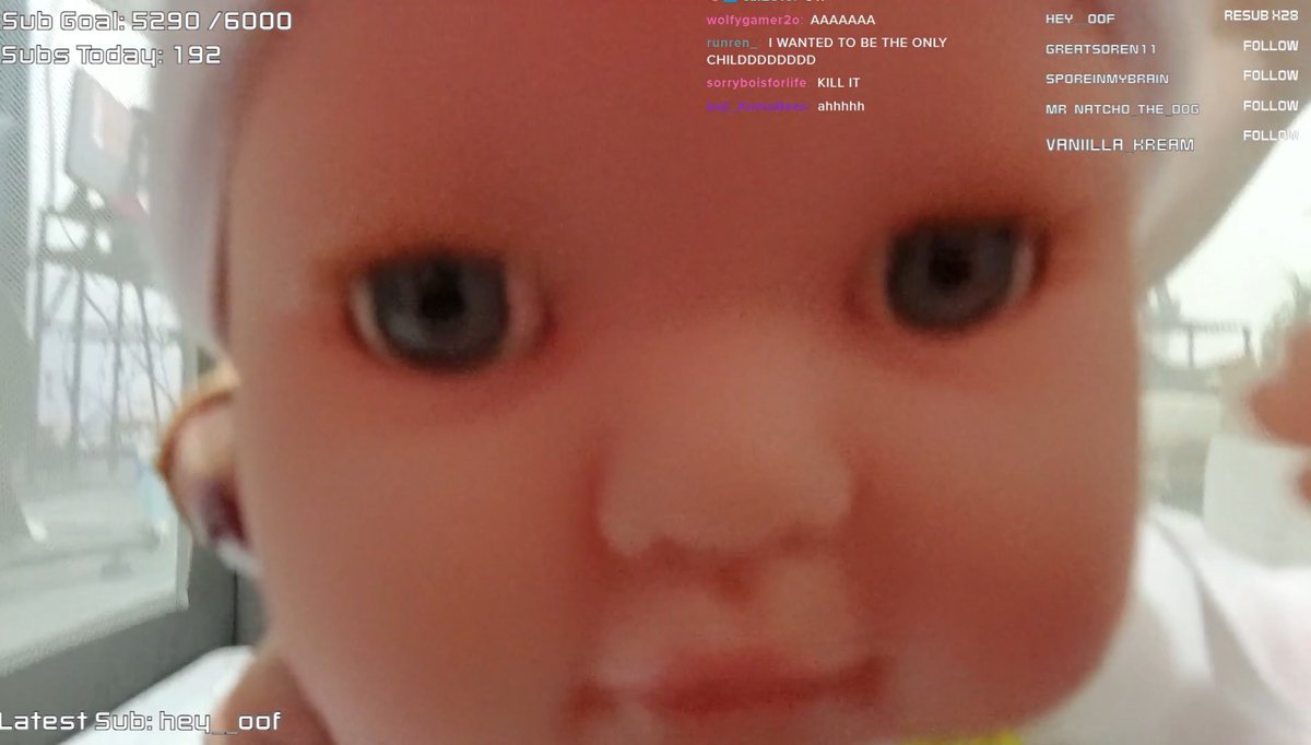 pov: you’re scrolling through twitch discover and find a streamer called ranboolive streaming for 5000 people. 5k, you think, 5k people sure must be watching something entertaining.

you make the mistake. you click on the stream. 

the first thing you see: