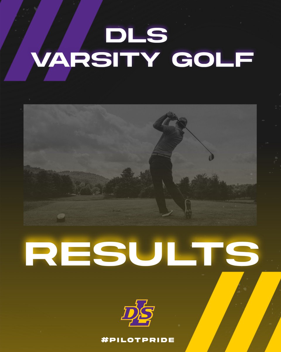 DLS Varsity Golf placed 7th of 22 teams from Macomb County with a score of 342. Scores: Anthony Sancimino, 80; Anthony Brillati, 86; Ben Rankin, 88; Nick Moore, 88; Andrew Jolet, 91. #PilotPride Next up: April 27 at the Fortress in Frankenmuth.