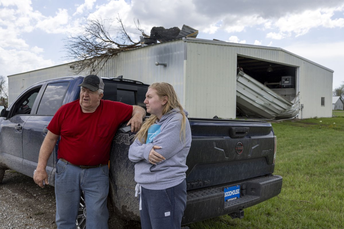 Multiple tornadoes touched down in Lancaster County on Friday, injuring a few people, snapping powerlines and damaging vehicles and businesses.   

See more photos: go.journalstar.com/TornadoPix   

Read about the damage: go.journalstar.com/TornadoDamage