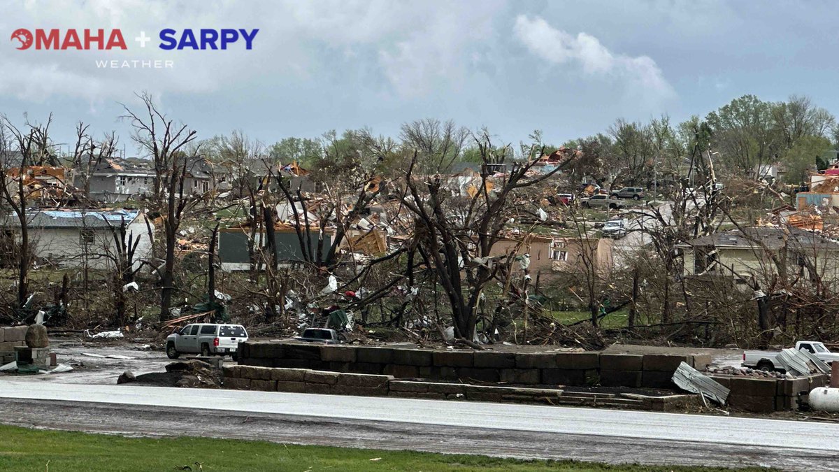 NEHumaneSociety's tweet photo. A devastating tornado recently swept through West Omaha, leaving behind significant damage. NHS can take in any animals that need emergency shelter. If you need assistance, please call Animal Control at 402-444-7800 ext. 1.

Photos from @omaha_scanner https://t.co/Cm7nfPifq7