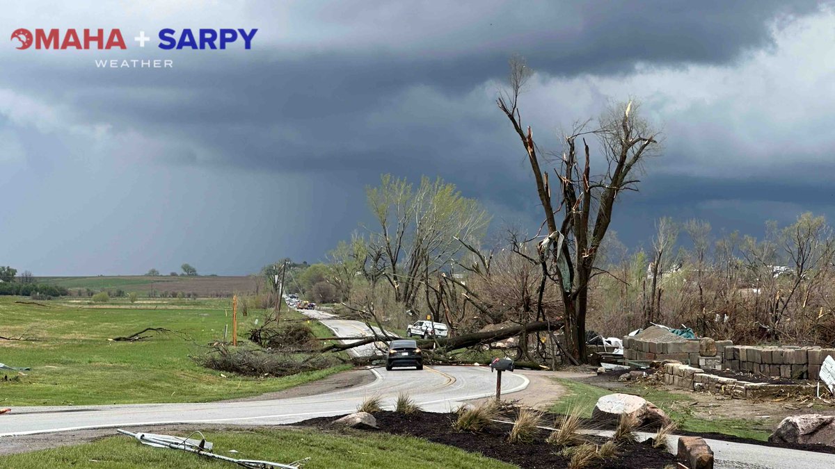 NEHumaneSociety's tweet photo. A devastating tornado recently swept through West Omaha, leaving behind significant damage. NHS can take in any animals that need emergency shelter. If you need assistance, please call Animal Control at 402-444-7800 ext. 1.

Photos from @omaha_scanner https://t.co/Cm7nfPifq7