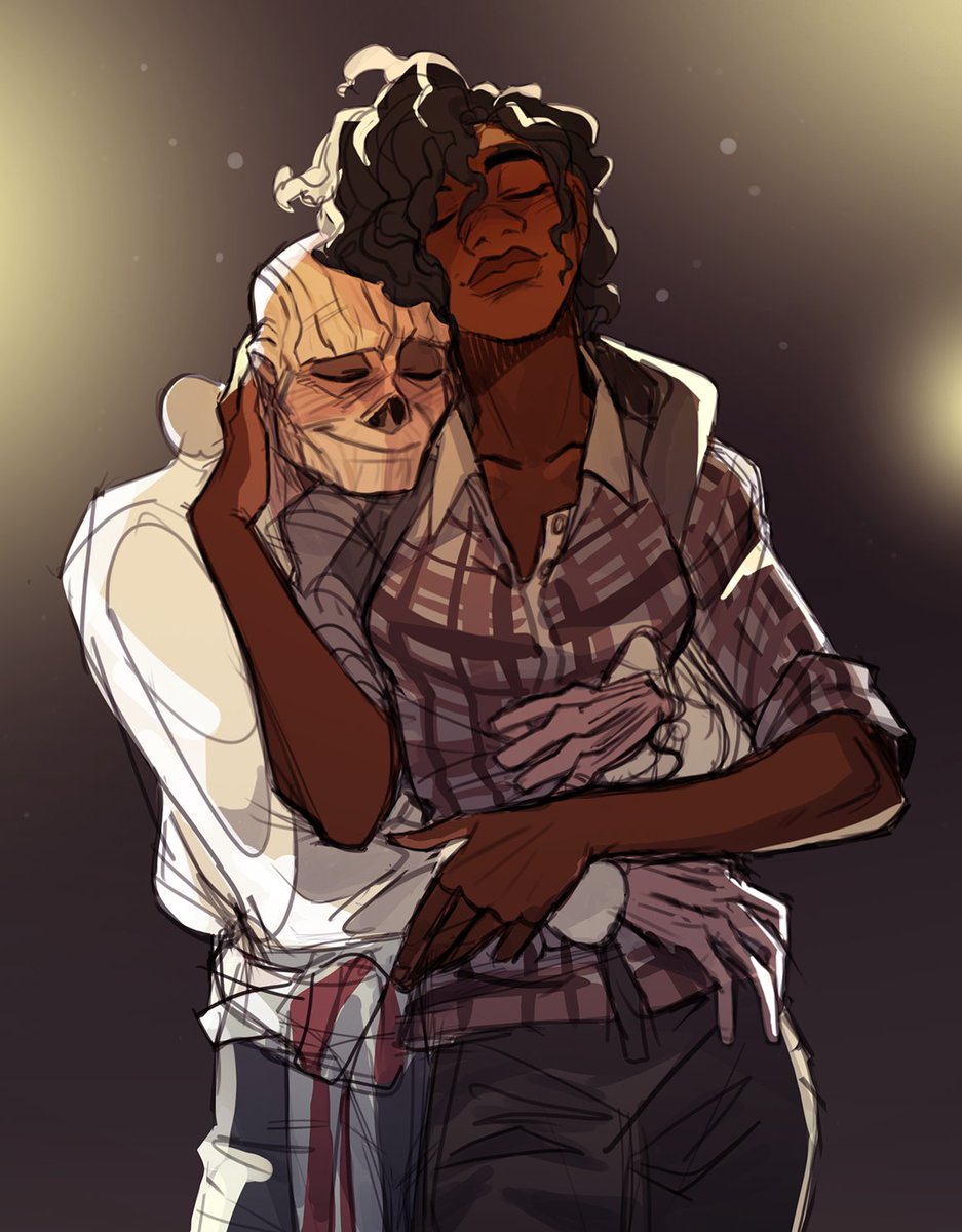 fuck it, more hancock with my sole survivor helene because im thinking (and writing) about them a lot lately 

im just living in fallout 4 atm nbd