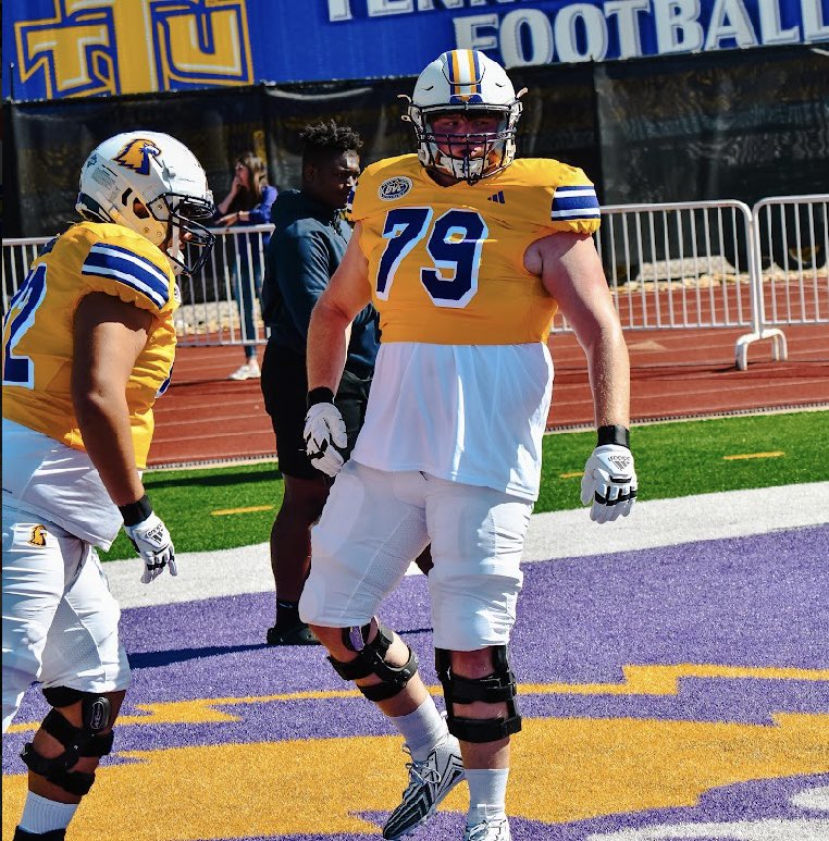 Wes Thompson (@west1570) on Twitter photo Excited to announce I am entering the transfer portal as a 19 year old 6’6 305 athletic OT/OG with an 82 inch wingspan and 4 years of eligibility. Thank you <a href="/TNTechFootball/">TTU Football</a> and all my coaches and teammates from the past year. I am excited to start my next chapter! Excited to announce I am entering the transfer portal as a 19 year old 6’6 305 athletic OT/OG with an 82 inch wingspan and 4 years of eligibility. Thank you <a href="/TNTechFootball/">TTU Football</a> and all my coaches and teammates from the past year. I am excited to start my next chapter!