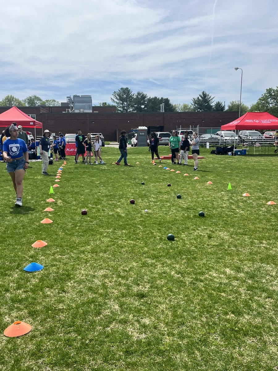 Unified Sports Bocce Ball Tournament featuring some incredible student athletes!