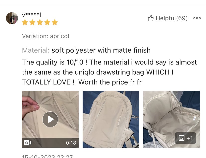 shopwithmims's tweet photo. brand ‘Leacat’ never disappointed ! 💯 no wonder dah 500 sold out .. 😭🤚🏼 sape yang still cari beg galas beli la dari brand ni ! kuality A++ 😭 https://t.co/lGbBUJJ21x