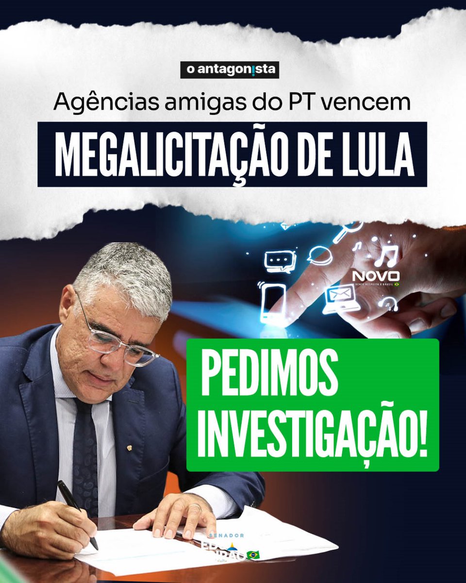 META É ALAVANCAR POPULARIDADE DE LULA C/ 197 M1LH03S…ACIONEI AGU P/ “COINCIDÊNCIAS” NO CASO Parece q até já sabiam quem iria ganhar…E pelo compromisso de transparência e responsabilidade fiscal já entrei junto com integrantes do @partidonovo30 nos termos do inciso III do art.…