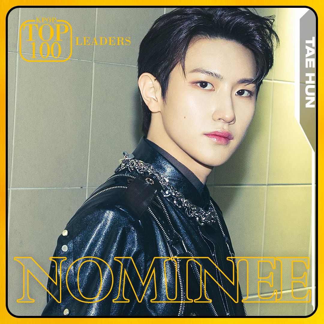 TAEHUN (#TNX) is being nominee in the TOP 100 – K-POP LEADERS! 👉 VOTE: dabeme.com.br/top100/