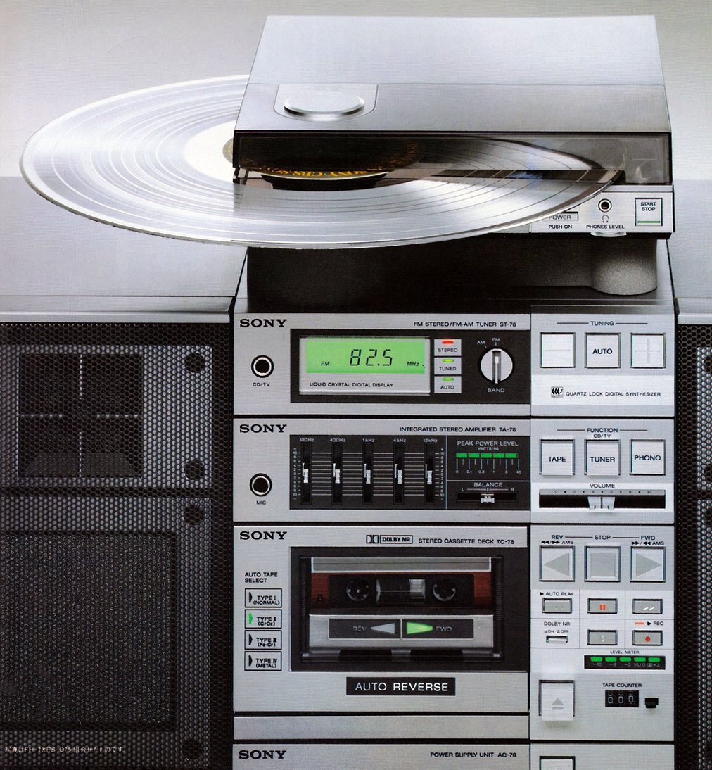 The 1984 Sony FH-7 design had that perfect blend of retro charm and futuristic flair.