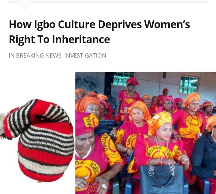 “Anybody who is entitled to such a right must go for it. When she is denied, she should approach the court for enforcement. The law made by...”

Read more @ 👇👇
crossriverwatch.com/?p=90909