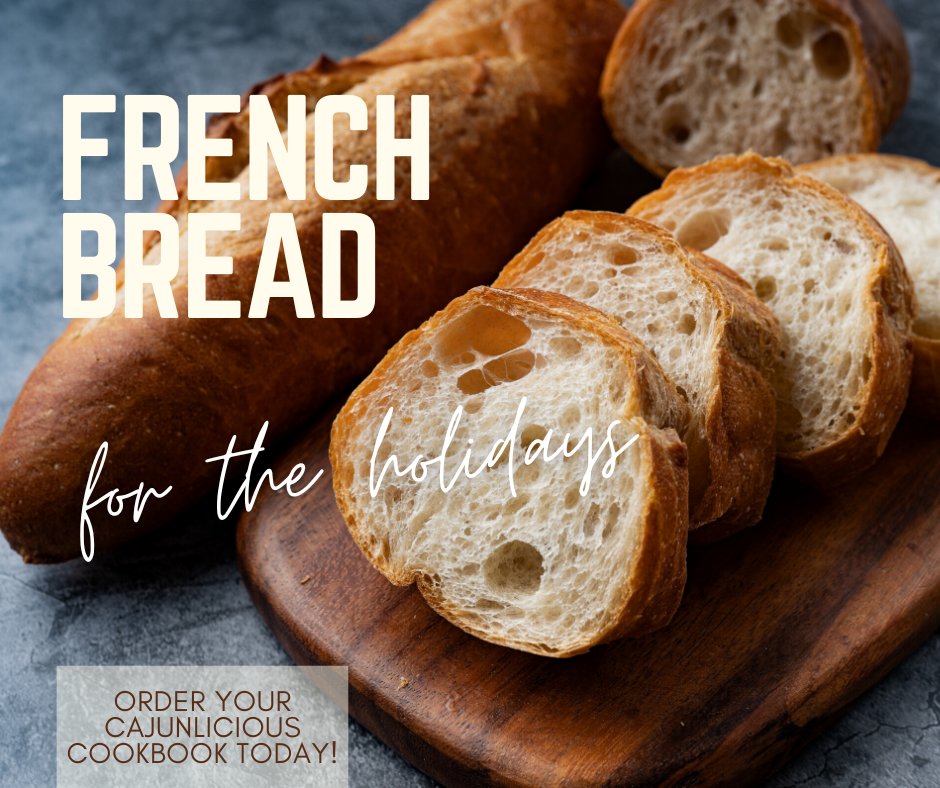 Ever wanted to make your own po-boy bread? Cajunlicious is back with new recipes! Featured Recipe French Bread available👉APPLE apple.co/3bQjXoE | AMAZON rb.gy/nemn9 #food #ebook #recipe #foodie #cooking #recipes #yum #hungry #cajunlicious #bread #frenchbread